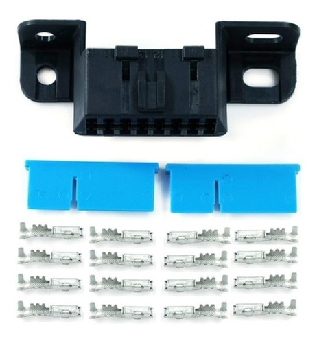 Conector Hembra Obdii Obd2 De 16 Pines Hembra Para Armar