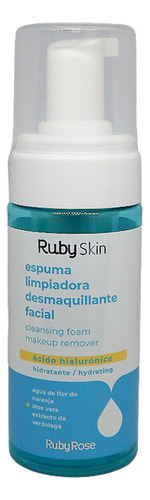 Espuma Limpiadora Demaquillante Acido Hialuronico  Ruby Skin