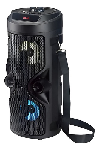 Parlante Bluetooth Microfono Usb Aux 12w Rms Led Lbpb4200