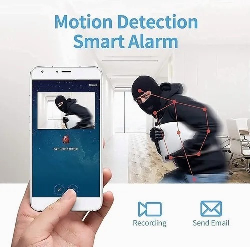 Imagen 5 de 7 de Versión Mini Wifi Cámaras Ocultas Con Audio Y Video En Vivo