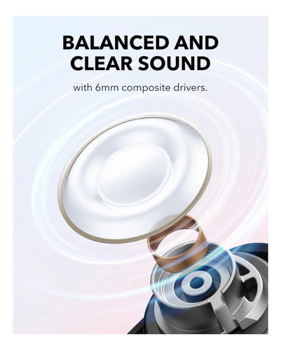 Audífonos Inalámbricos Soundcore A30i Resistentes Al Agua