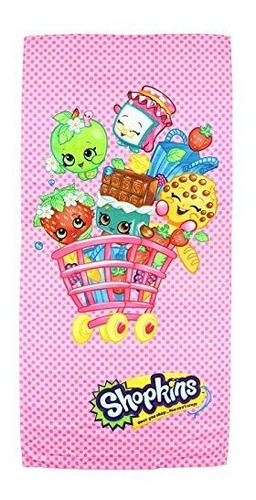 Shopkins Carrito De La Compra Toalla De Playa