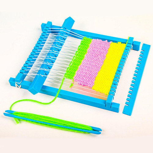 // Kit De Telar Educativo Con Accesorios, Hilo De Tapicería