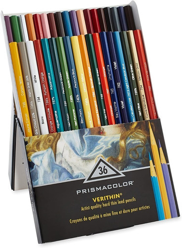Imagen 1 de 5 de Lapices Prismacolor Premier Verithin 36 Colores Importados