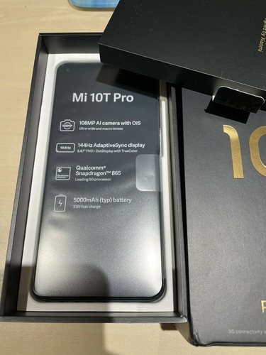 Xiaomi Mi 10t Pro 5g - 8+ 256gb - Cosmic Black Factory