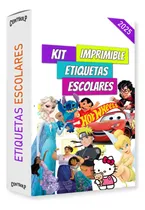 Comprar Kit Imprimible Etiquetas Escolares +800 Kits Editables + Pdf