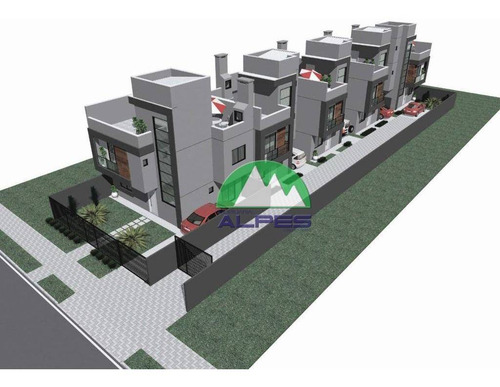 Triplex Sobrado Com 3 Dormitórios À Venda, 104 M² Por R$ 540.000 - Guaíra - Curitiba/pr - So0967