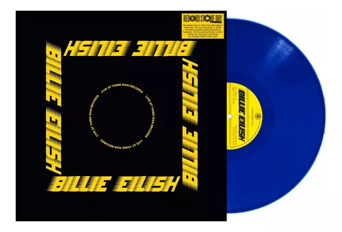 Discos en vivo de Billie Eilish en tercer hombre - LP de 12 - vinilo verde  edición limitada