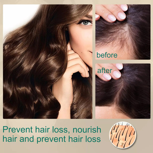 1 Crema Para El Crecimiento Del Cabello Con Aceite De Jengib