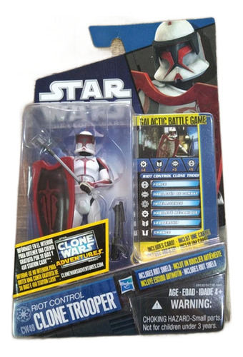 Star Wars Riot Control Clone Trooper - Hasbro - Lacrado