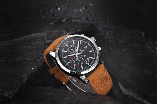 Reloj Benyar De Cuarzo Resistente Al Agua Para Hombre, ...