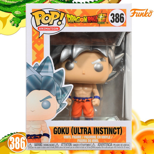 Imagen 4 de 7 de Funko Pop Goku Ultra Instinto 386 Dragon Ball Super Original