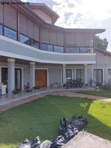 Imagem 4 de 10 de Chacara Cond. Vale Das Garças, Sobrado Com 3 Suites, Casa De Hóspedes E Piscina. R$1.800.000,00 - Ch00297 - 70750407