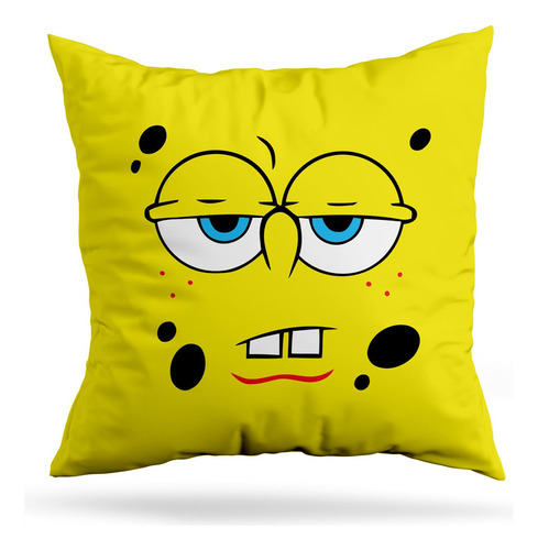 Cojin Deco Bob Esponja Serio (d0813 Boleto.store)