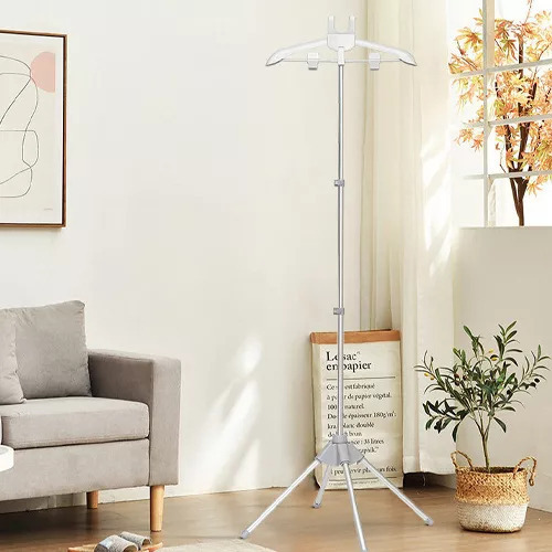Estante De Piso Ajustable Telescópico Y Plegable De 1,6 Cm