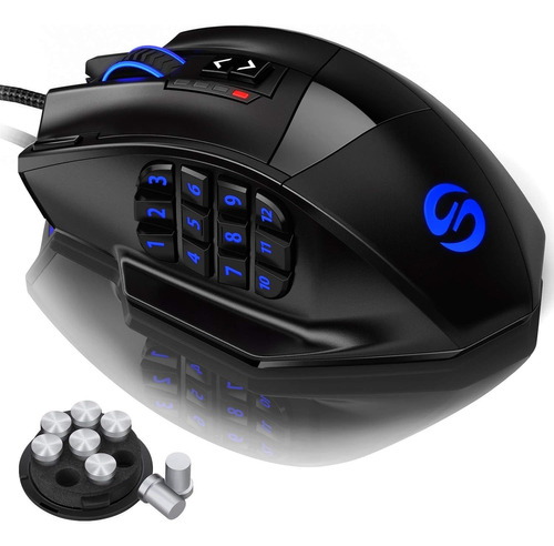 Mouse Gamer Rgb Con Pesos Marca Utechsmart