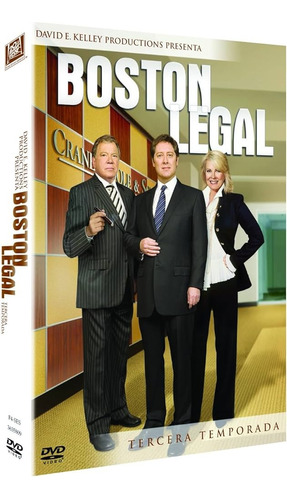 Boston Legal Temporada 3 Dvd Original 