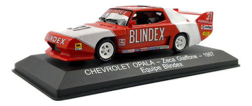 Miniatura Stock Car Chevrolet Opala Zeca Giaffone 1987 Ed 40