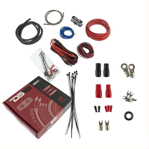 Kit De Cables Ds18 Ampkit8 Instalacion Gauge 8