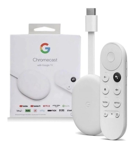 Google Chromecast 4° Generacion Full Hd 8gb Control Remoto