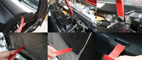 Imagen 2 de 4 de Kit Remover Clips Paneles Molduras Auto 6 Piezas Eurotech