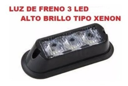 Luz De Freno Strobo De Moto Alto Brillo Tipo Xenon