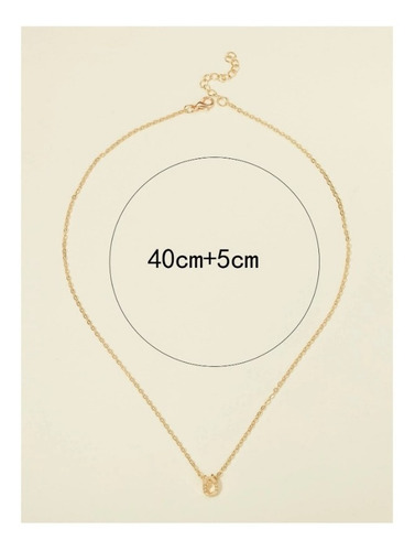 Collar De Dama Con Diseño De Herradura / 9170