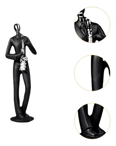Player Musicán Figurine Colección Resina Decoración De La
