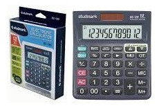 Calculadora De Mesa 12 Dig Studmark Negro Dc-120