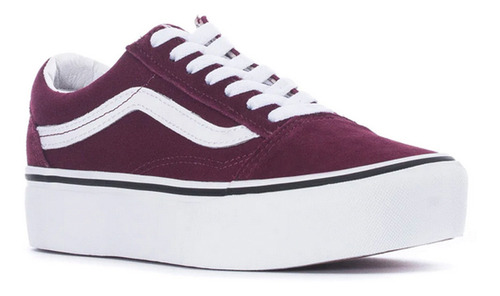 Tenis Vans Old Skool Port Royal Para Dama Plataforma