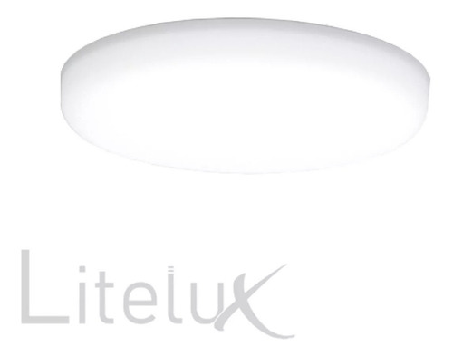 Lampara Ajustable Sin Marco 18w Luz Fria 12cm Litelux Luz Blanca