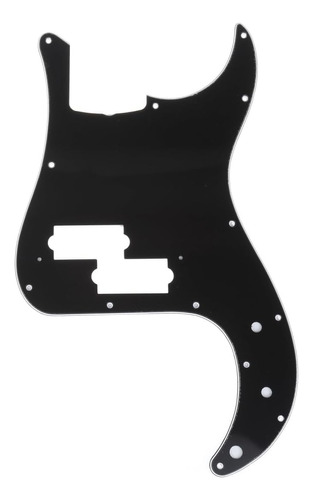 Pickguard De P Bass De 13 Orificios Pro Bajo De Precisi...