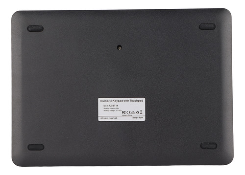 Teclado Para Ordenador Portátil, Diseño De Panel Táctil Numé