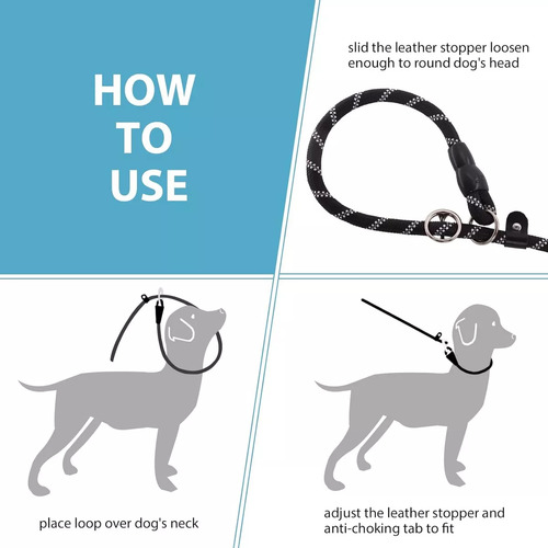Correa Reflectante Para Perros, Duradera Y Cómoda Para Adies