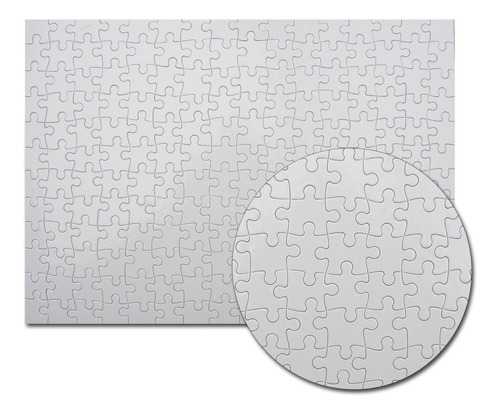 Rompecabezas Puzzle Para Sublimar Sublimacion A4 40 Piezas