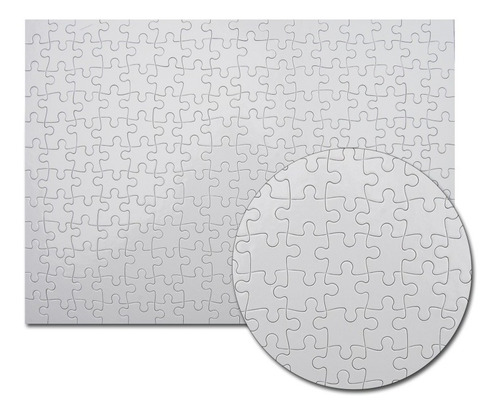  Rompecabezas Puzzle Para Sublimar Sublimacion A4 40 Piezas