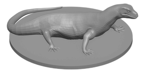 Miniaturas Dnd: Giant Subterranean Lizard