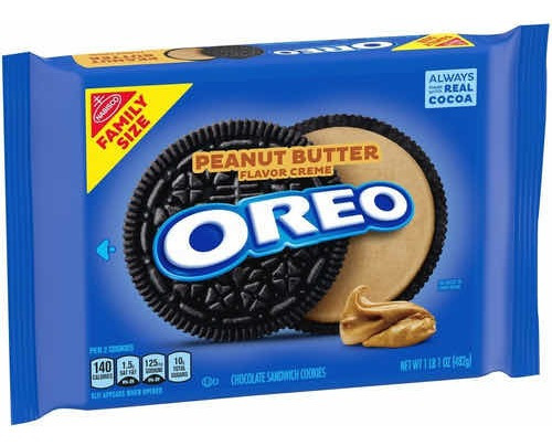 Galletas Oreo Peanut Butter 482g Importado