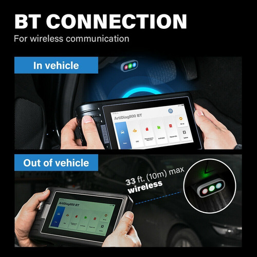 Imagen 7 de 8 de Topdon Artidiag800 Bt Full Sistemas + 28 Servicios No Mk808