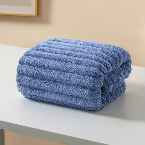 Toalla De Baño O De Terciopelo Con Rayas Verticales Para Adu