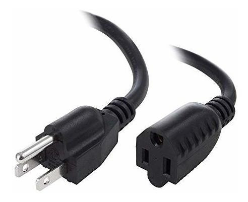 Cable De Extensión Edragon, Negro, Sjt, 14 Awg, 3