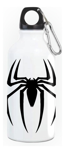 Termo Botilito Spiderman Escudo Caramañola Serie White