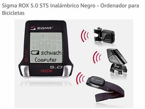 Computadora Velocimetro De Bicicleta Sigma Rox 5.0
