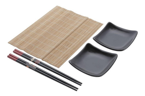 Kit Sushi Sendai Comida Japonesa Jantar Completo Casal 6 Pçs