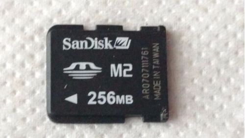 M2 - Memoria 256mb Sandisk (acepto Mercado Pago Y Oxxo)