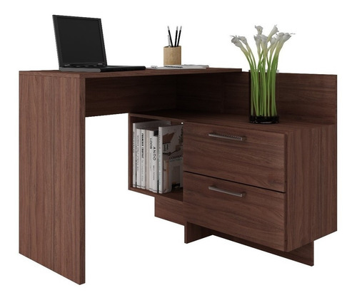 Imagen 3 de 6 de Mueble Escritorio Con Organizador 4 Opciones De Armado Bc 43