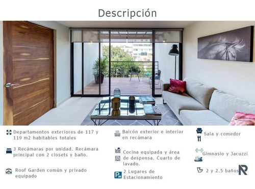 Imagen 9 de 30 de Estrene Departamento De 3 Recámaras Y Terraza En Narvarte