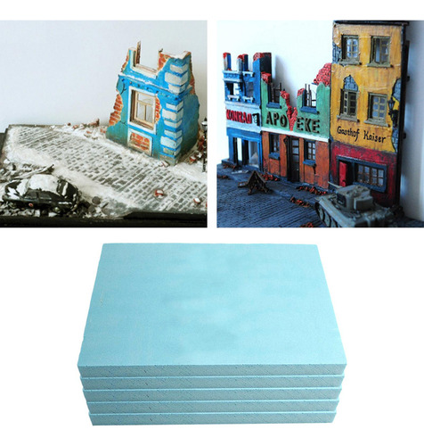 Bloques De Espuma Rectangulares De 5 Piezas Para Accesorio