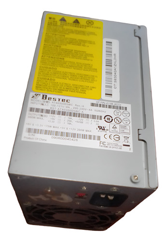 Fuente Poder Cpu Hp. 240v (Usado)