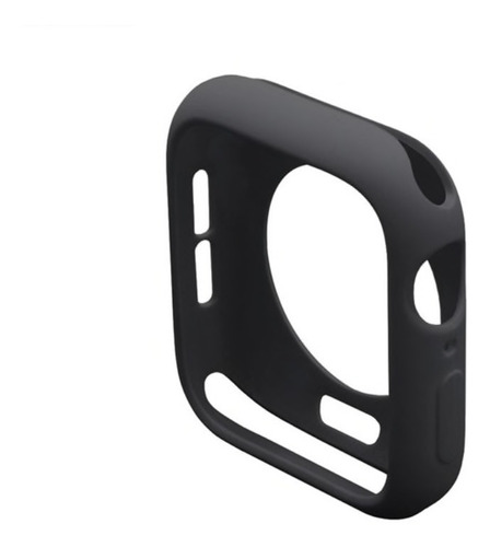 Protector Silicona Para Applewatch Negro 40mm 